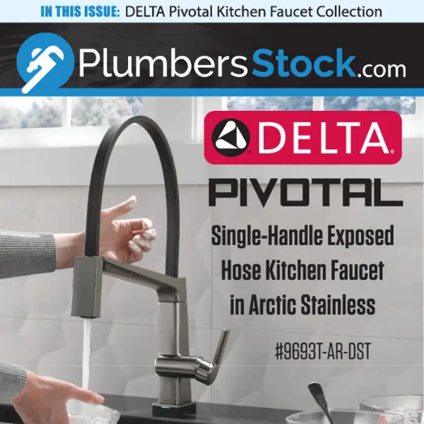 Delta's Contemporary Kitchen Faucets