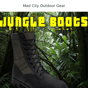 Wearing a quality pair of Jungle Boots is the ultimate statement of badassery.