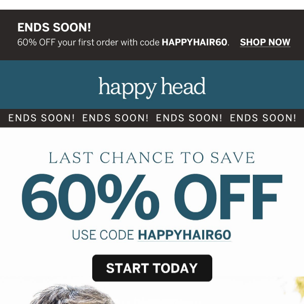Hair Loss Awareness Sale On Now! - Happy Head