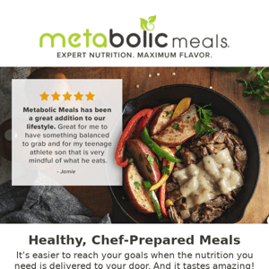 Low carb meals for foodies - delivered!