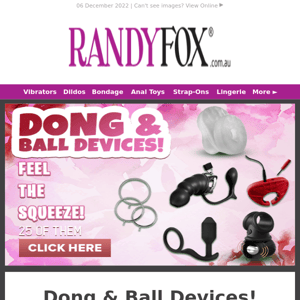 Dong & Ball Devices! NEW Satisfyer Sniper! 😬