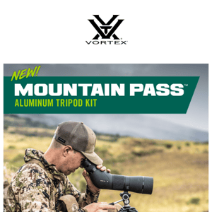 NEW Mountain Pass™ Aluminum Tripod Kit