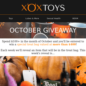 🎃No tricks, only treat! October Giveaway🎃