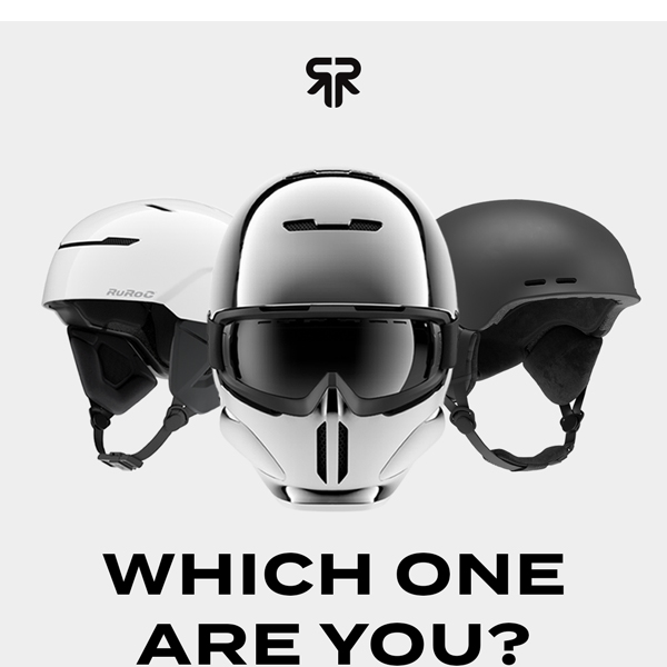 Find the right helmet for you