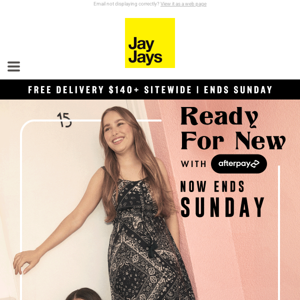 Afterpay - FREE Delivery