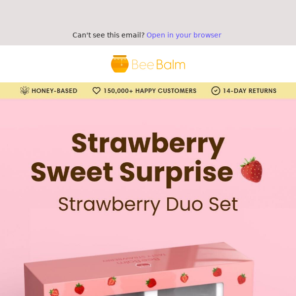 Strawberry Sweet Surprise!