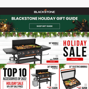 Blackstone Holiday Sale & 2 New Recipes