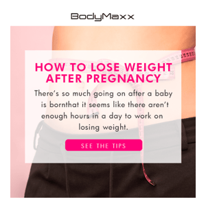 How To Lose Weight After Pregnancy🙌 