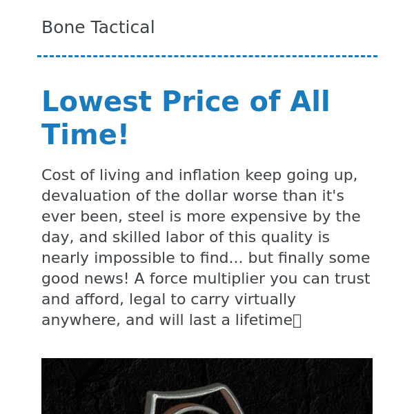 Lowest Price Bone Breaker Ever 🤯