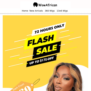 Save Up To $170 Off Flash Sale🥰 | Easy Fitted Glueless Wig