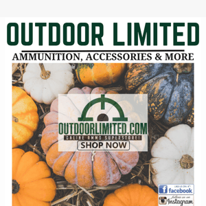 Great Ammo Selection, Free Shipping - Resupply at Outdoor Limited! 🧨