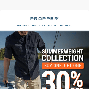 Summer is Heating Up ☀️  Save 30% on Summerweight