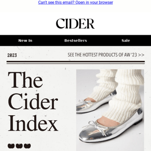 CIDER AUTUMN INDEX🍂