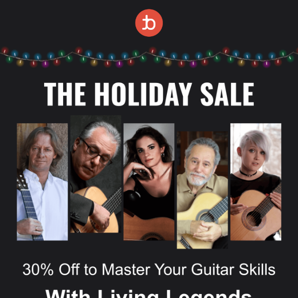 🎁 Holiday Sale: Save 30% on the #1 Guitar-Learning Resource