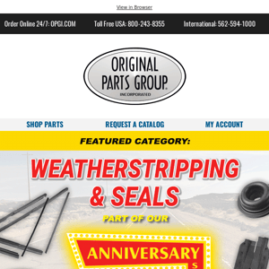 HUGE Savings on Weatherstripping & Seals!