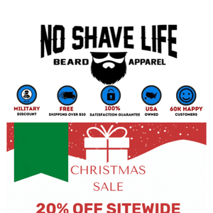 No Shave Life, Hurry! 20% Off Store Wide Ends Soon