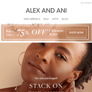 Alex And Ani, Open for 75% Off