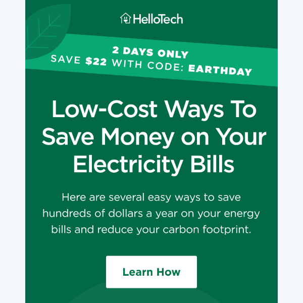 Do You Want to Save Money on Your Electricity Bill?