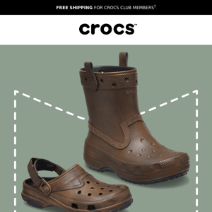 Kick up some dirt in our Huckberry X Crocs styles!