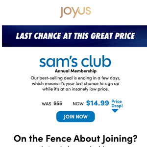 Want a $10 Gift Card From Sam’s Club?