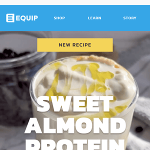 Sweet Almond Protein Cold Foam Recipe