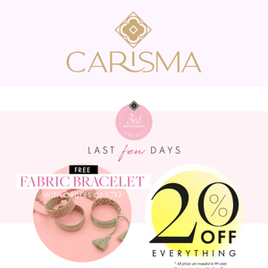 ✨LAST FEW DAYS✨ Free Gift + 20% Off Everything! 😍