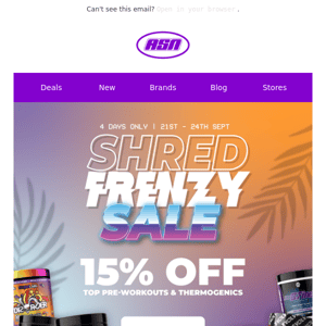 🔥The Best Of Shred Frenzy Sale!