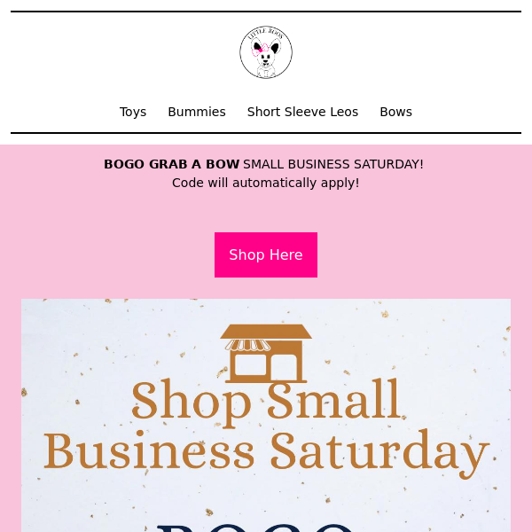 BOGO Grab Bows!