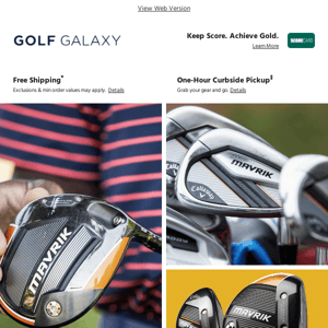 Now's your chance! Up to $250 off Callaway MAVRIK woods & irons
