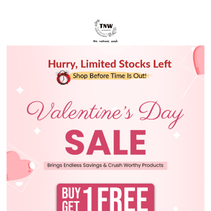 TNW Valentine's Day Stocks Are Limited🚨