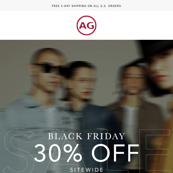 And so it begins! 30% off for Black Friday