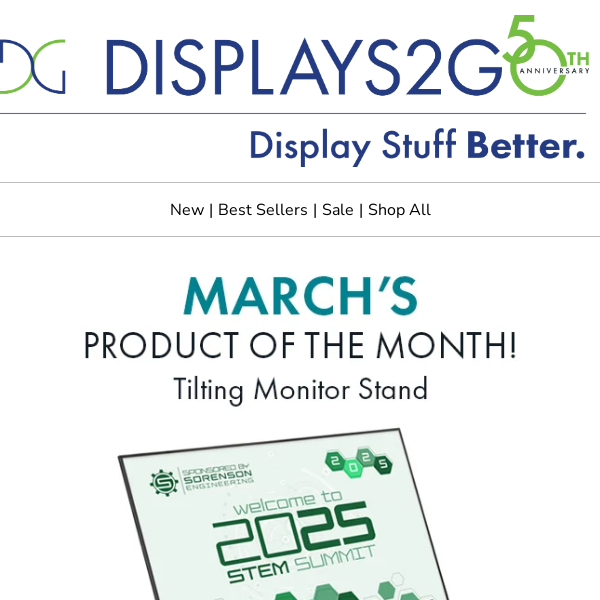 Boldly Step Into the Spotlight With March’s Product of the Month!