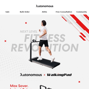 Innovative Thursday 💡 X21 Double-fold Treadmill