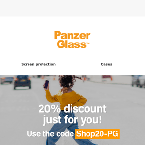 Get your 20% discount code right here! 🥳