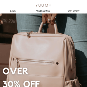 Over 30% off The YUUMA Original Bag - Dusty Rose!
