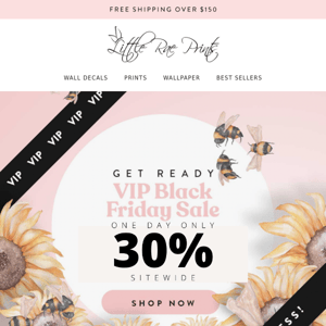 🌻🖤 Get ready for our VIP BLACK FRIDAY SALE. Your code inside!
