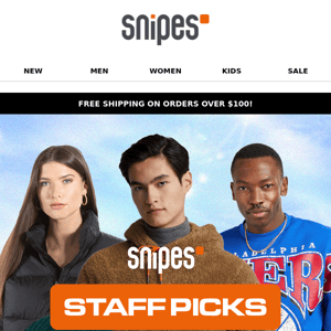 SNIPES Family Picks