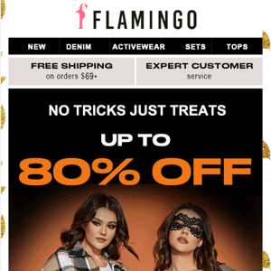 80% OFF EVERYTHING? HURRY!