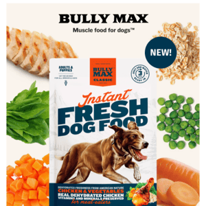 [NEW] Instant Fresh Raw Dog Food