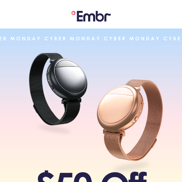 $50 Off Embr Wave For Cyber Monday