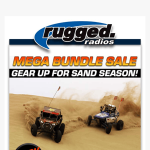 ☀️ Rugged Mega Bundle Sale Weekend ☀️ Gear Up For Sand Season