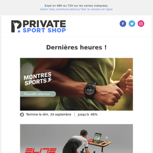 ✨À minuit c'est fini : Oakley, Elite Home Trainer, Puma, Leatt...