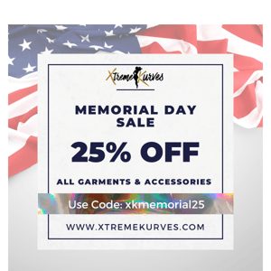 MEMORIAL DAY SALE 💫  25% OFF EVERYTHING!