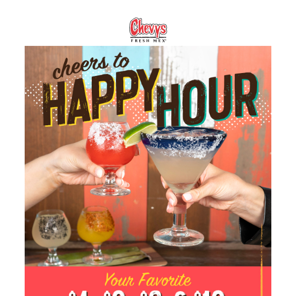 $4 Happy Hour! Are you coming?