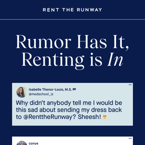 Renting on repeat is life-changing.