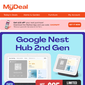 Selling Fast: Google Nest Hub | Now $85