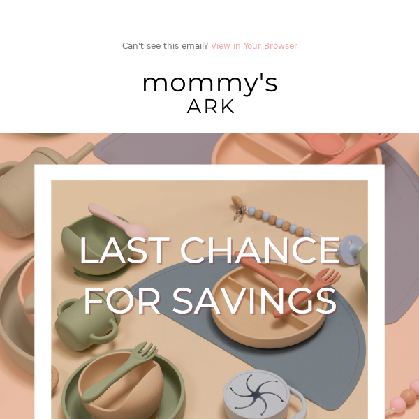 Last Chance for Savings 🌟