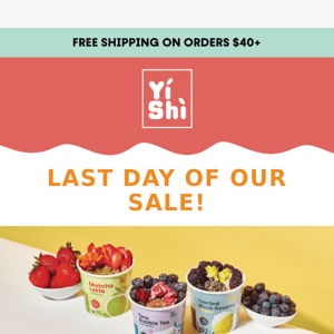 Last Day of our Sale!!