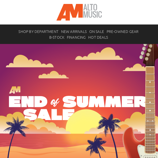 End of Summer Sale: Deals on Yamaha, Casio, Novation, Universal Audio & more!