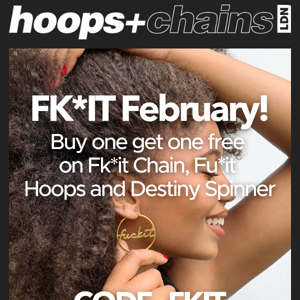 FUCKIT FEBRUARY! BUY ONE GET ONE FREE